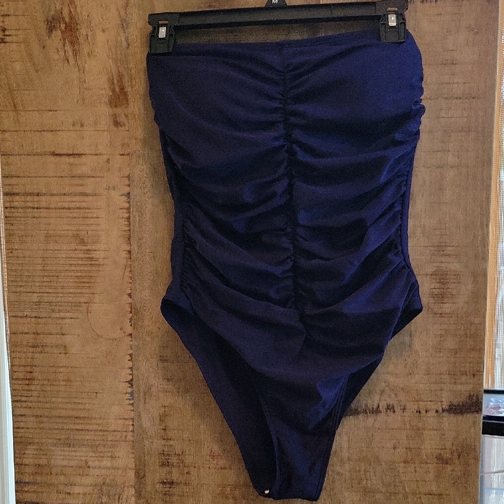 SHEIN Navy One Piece Swimsuit